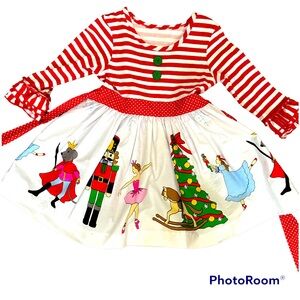Eleanore Rose Nutcracker Christmas dres